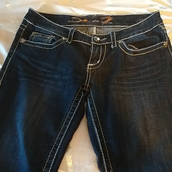 Seven7 Size 28 Flared Jeans - Picture 3 of 8